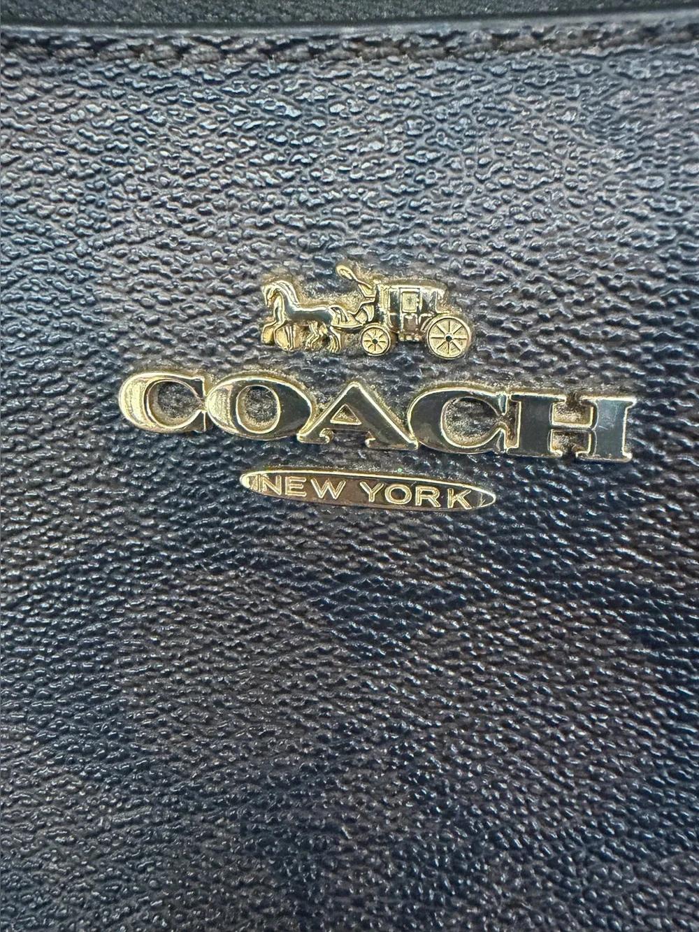 Coach-Teri Bag,Brown Signature Shoulder Bag w/Gold Hardware and matching wallet